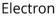 the two particle theory of physics - electron label